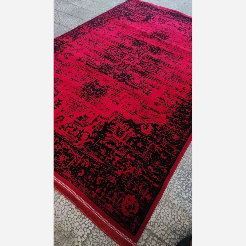 فرش ماشینی آذین بلوچی 9 متری 400شانه تراکم 700 فرش قیمت مناسب لاکی