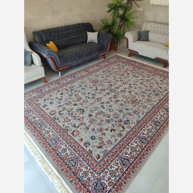 فرش افشان دریا 9متری 700شانه تراکم 2100 نخ ورژن فیلی