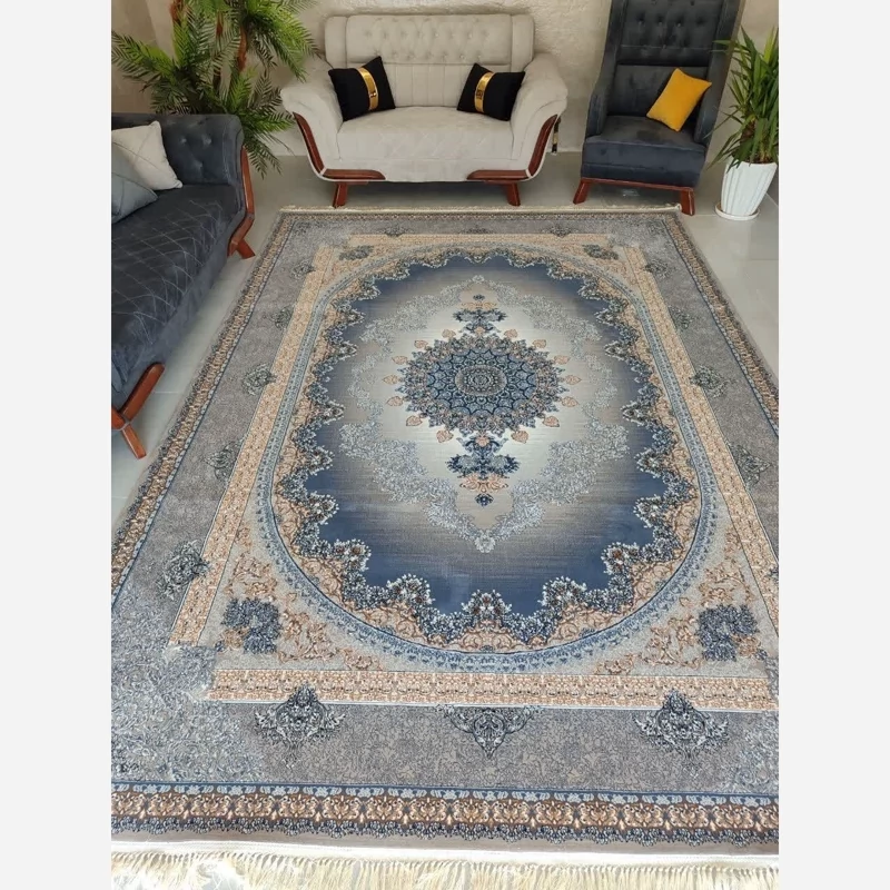 فرش کارن ماشینی فیلی 6متری 700شانه تراکم 2100 نخ ورژن