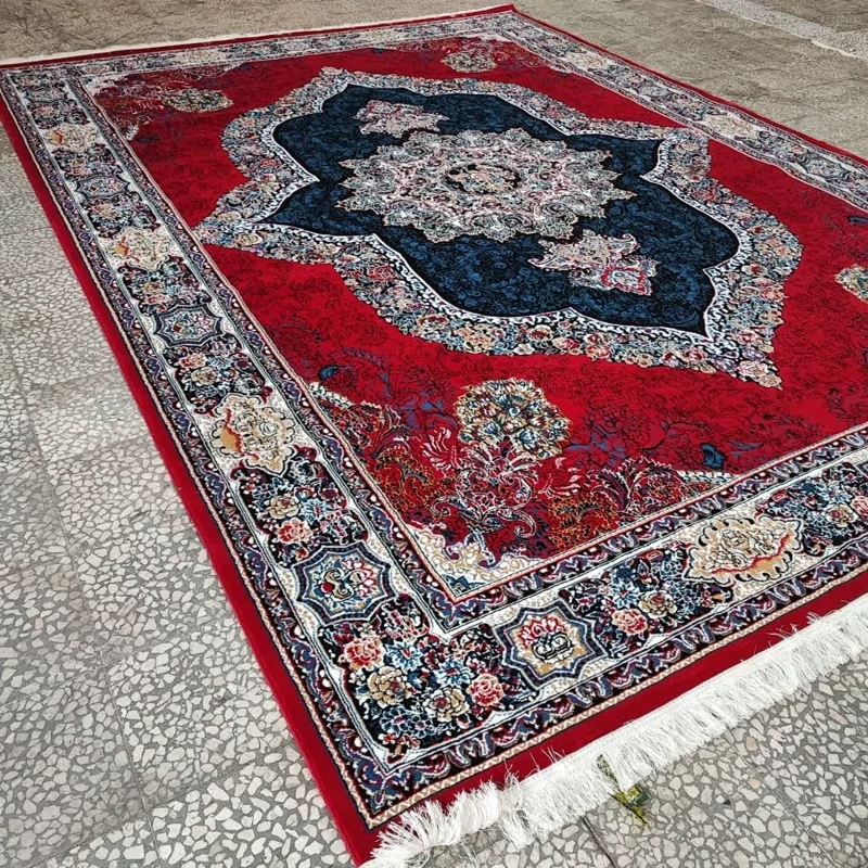 فرش ماشینی کارینا 12 متری 400شانه تراکم 700 کارینا لاکی