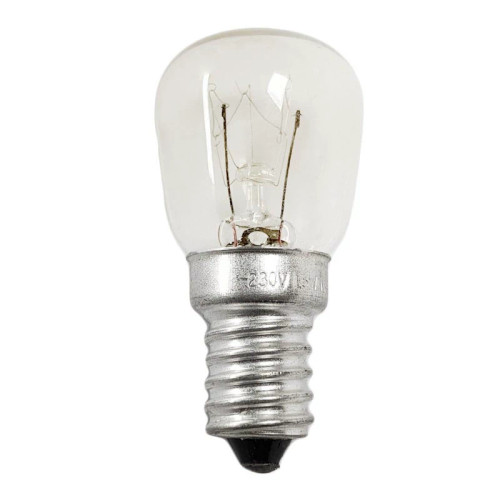 لامپ یخچال و فریزر 230 ولت 15 وات پایه شمعی E14 لامپ ST26 E14S 230V 15W CLEAR (لامپ شب خواب)