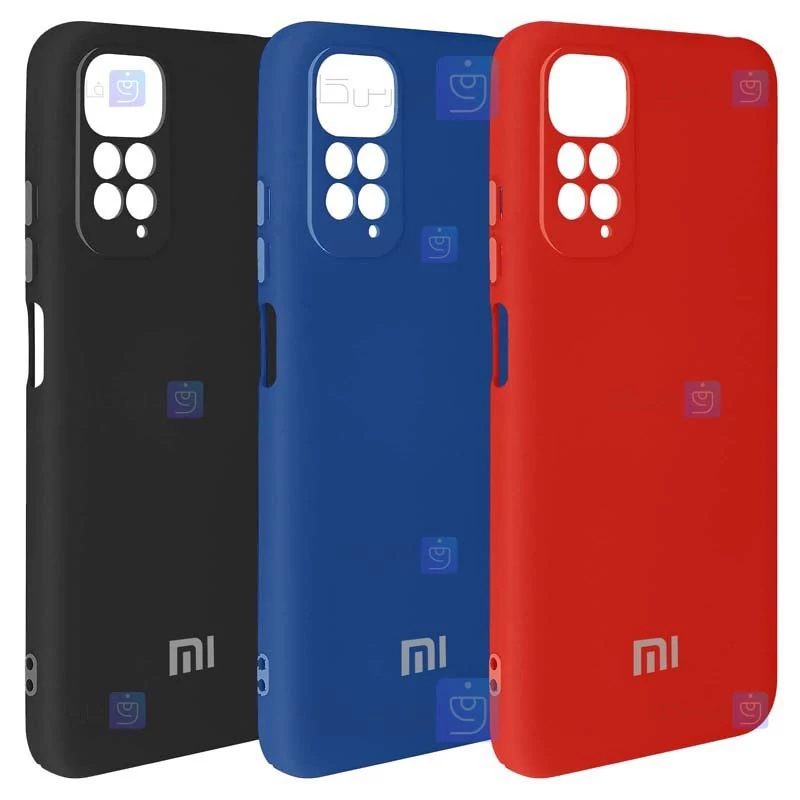 قاب سیلیکونی اورجینال پاک کنی محافظ لنز دار مناسب برای گوشی موبایل Xiaomi Redmi Note 11 pro 4g-5g 2022-12 pro 4g