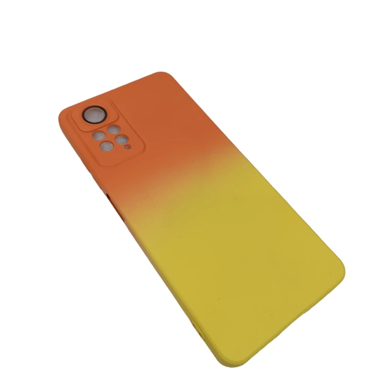 قاب سیلیکونی دو رنگ معمولی محافظ لنزدار مناسب برای گوشی Xiaomi Redmi Note 11 Pro 4g-5g 2022-12 Pro 4g