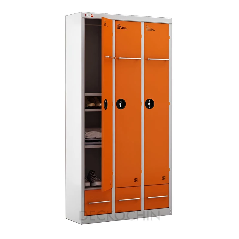 کمد فلزی اداری کشودار دکوچین مدل TL-AC3 (پس کرایه)