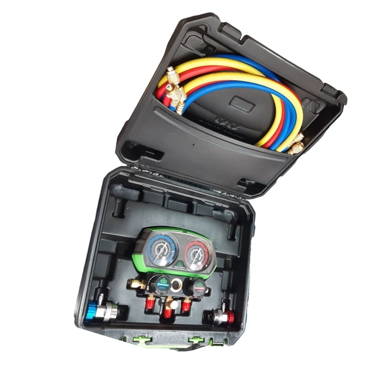 گیج شارژ گاز کولر  R22  R410  R 134a