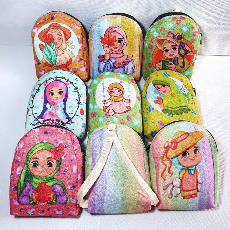 کیف دستی کودکانه کوله ای بسته 20 عددی