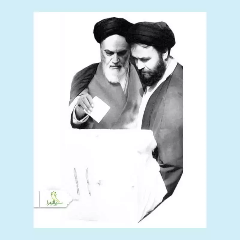 ماکت کات استند امام خمینی(ره) و احمد آقا 2