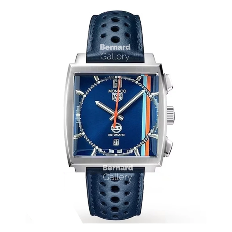 ساعت مچی مردانه تگ هویر موناکو TAG Heuer Monaco X Gulf Automatic Chronograph 1425X