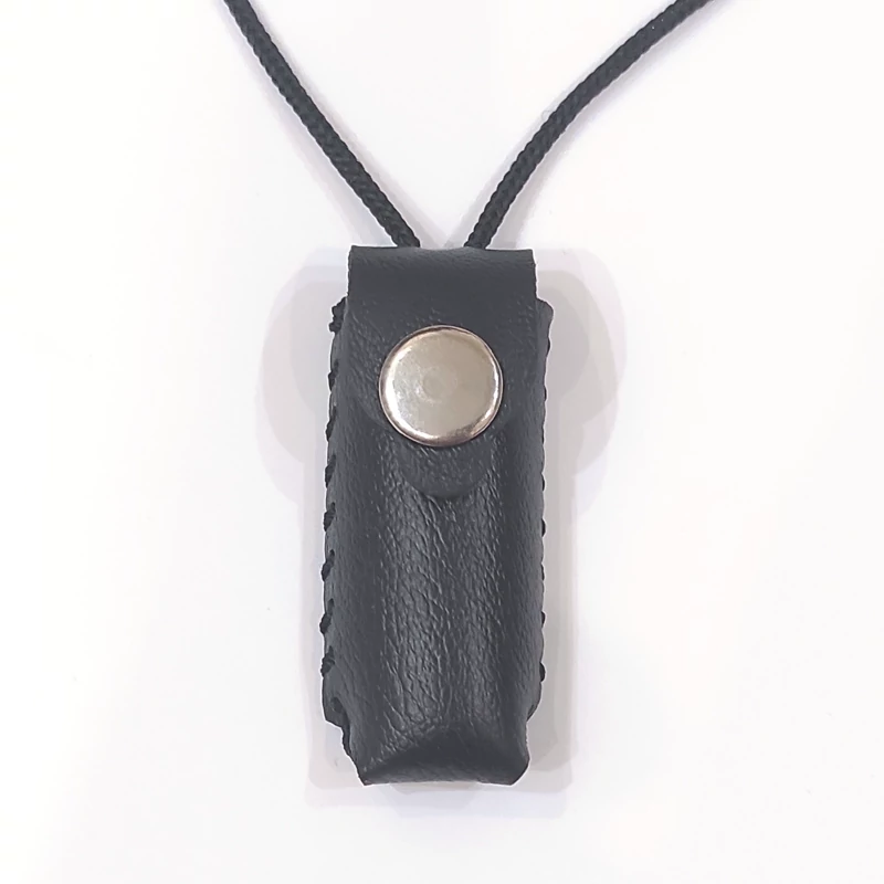 کیف دعا لوله ای چرم صنعتی لوله ای مشکی کد 15