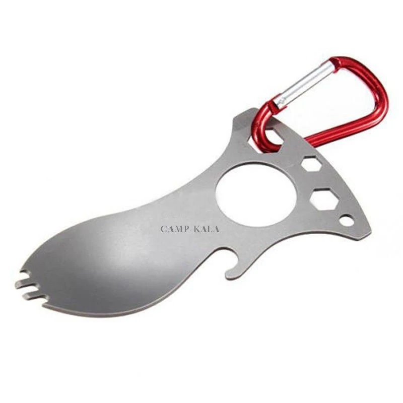 قاشق چند کاره EAT N TOOL رنگ طوسی