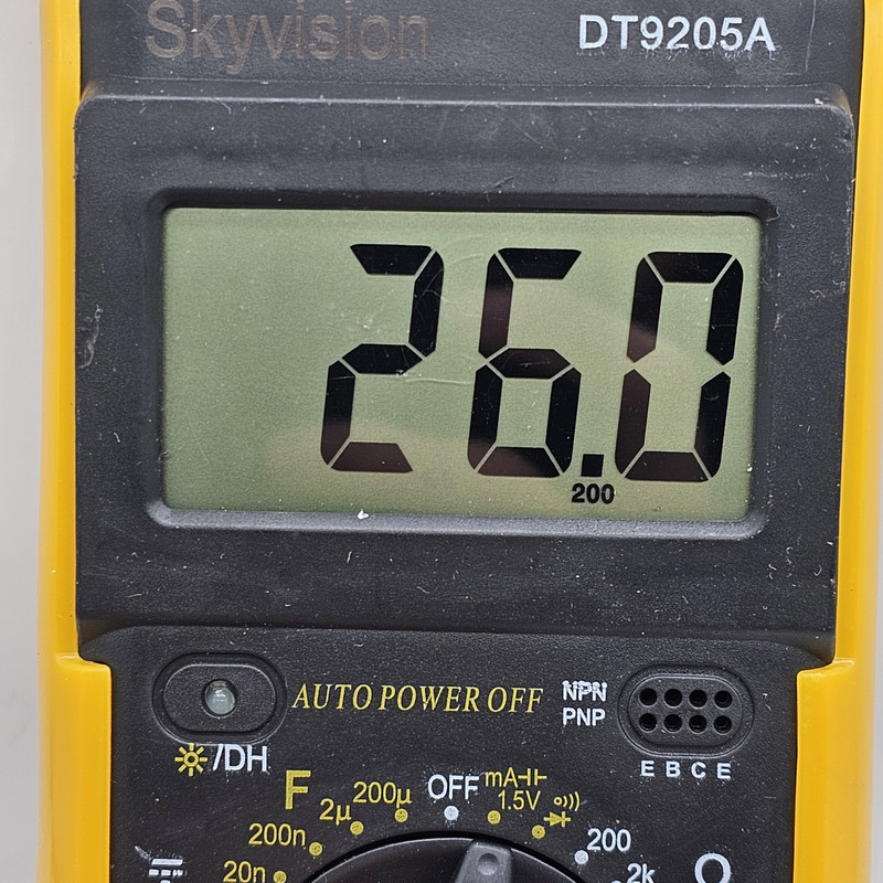 مولتی متر اسکای ویژن مدل DT9205A