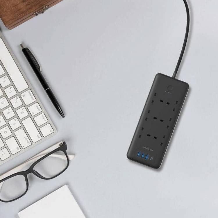 چندراهی برق پاورولوجی مدل هوشمند Multi-Port Smart Power Strip PD 30W