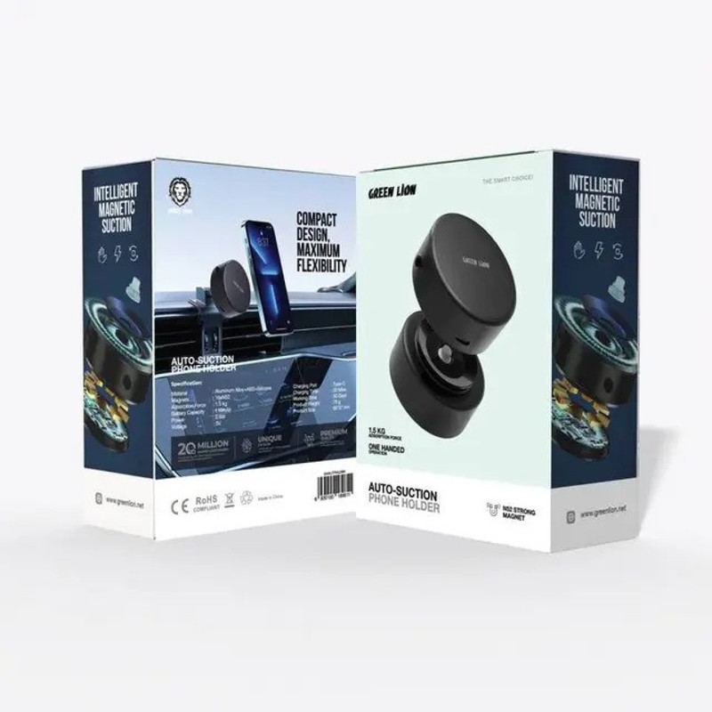 پایه نگهدارنده گوشی موبایل گرین لاین مدل Auto-Suction Phone Holder