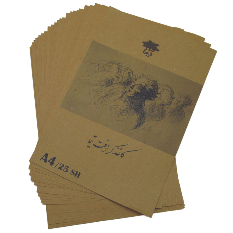 کاغذ کرافت تیما مدل روبنس بسته 25 عددی