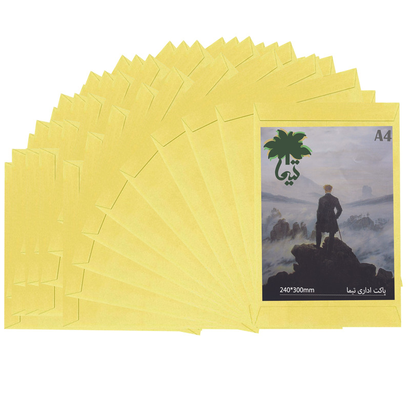 پاکت مقوایی تیما مدل MONARK-A4 بسته 50 عددی