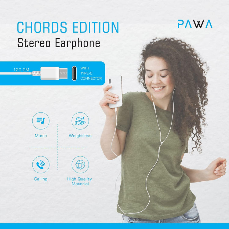 هندزفری پاوا مدل Chords Series Stereo