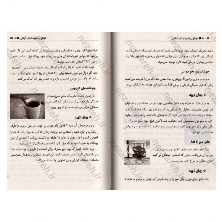 کتاب درمان بیماری ها با طب سنتی (درمان های طبی با گیاهان) اثر مسعود بلاغت نیا