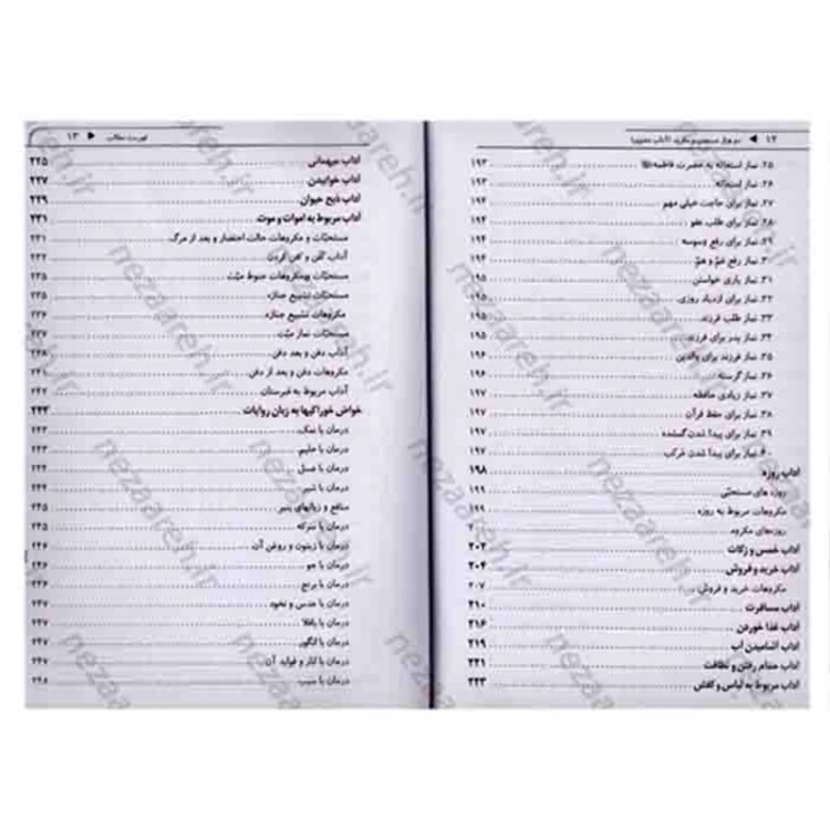 کتاب 2000 مستحب و مکروه ( آداب معنوی ) نویسنده روح الله ولی ابرقویی ناشر مشهور