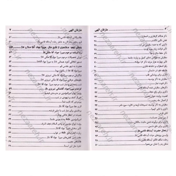 کتاب عارفان الهی (مختصری از زندگی نامه و کرامات اولیای ربانی)