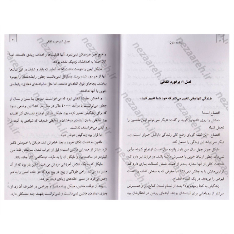 کتاب دوازده ستون موفقیت (درآمد هر کس رابطه ای مستقیم با رشد فردی او دارد) اثر جیم ژان و کریس وایدنر