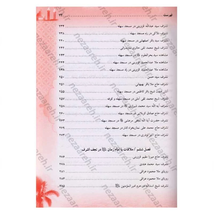 کتاب ملاقات با امام زمان (عج) در کربلا