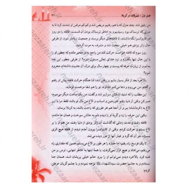 کتاب ملاقات با امام زمان (عج) در کربلا