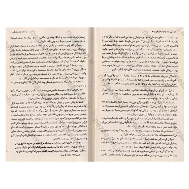 کتاب زندگی خود را دوباره بیافرینید اثر جفری یانگ و جانت کلوسکو