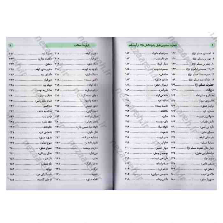 کتاب مولای غریب مسلم ابن عقیل و فرزندانش در آینه شعر اثر محمد خرم فر