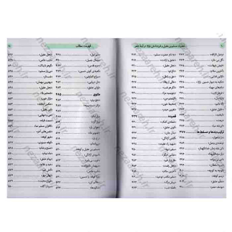 کتاب مولای غریب مسلم ابن عقیل و فرزندانش در آینه شعر اثر محمد خرم فر