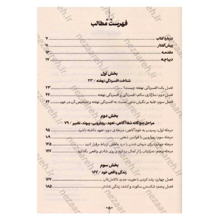 کتاب افسردگی نهفته (چگونه از افسردگی که زیر نقاب کمال گرایی پنهان شده رها شویم) اثر مارگارت رابینسون رادرفورد