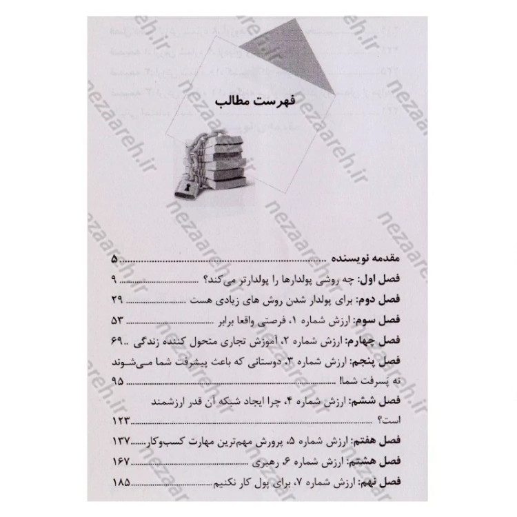 کتاب مدرسه کسب و کار (چگونه درآمد خود را افزایش دهید) اثر رابرت کیوساکی ترجمه فاطمه ملکی
