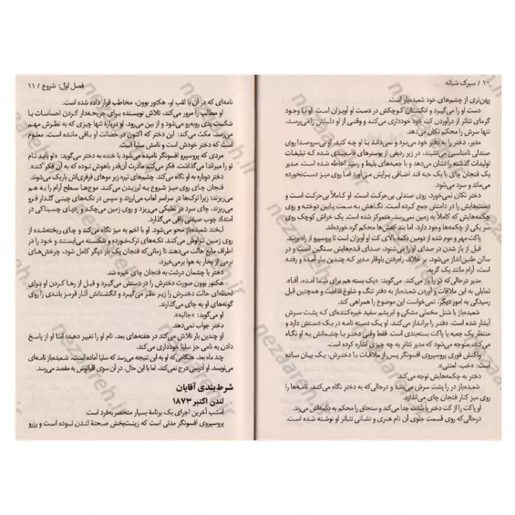 کتاب سیرک شبانه اثر ارین مور گنشترن
