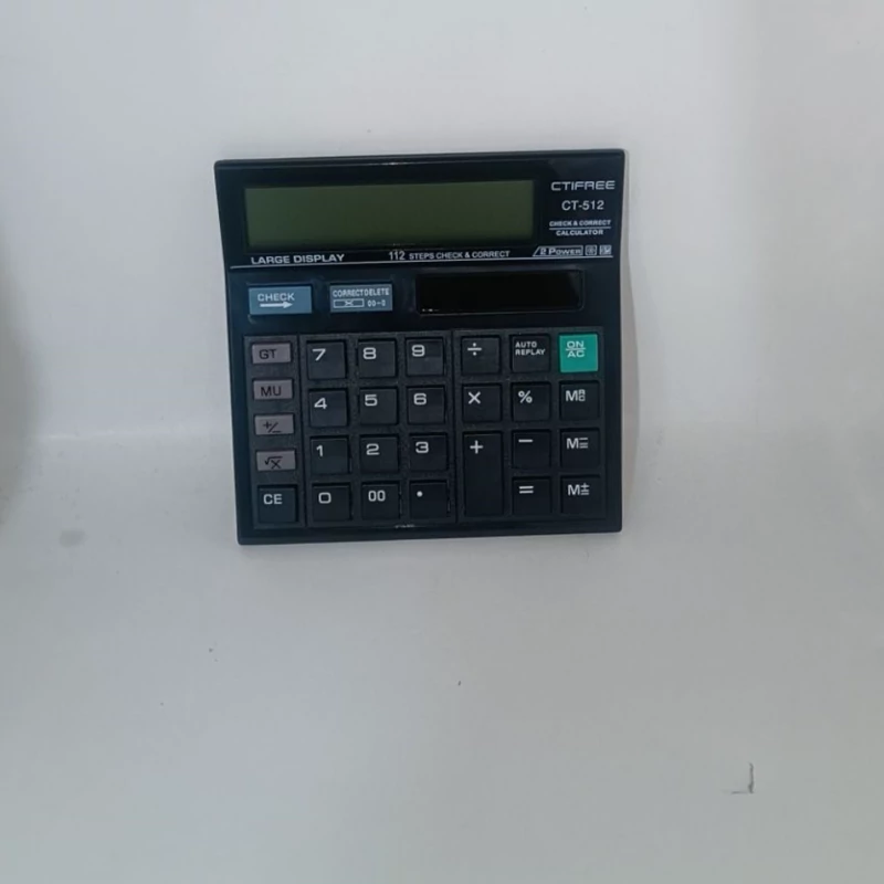 ماشین حساب سیتی فری مدل 512 سایز متوسط