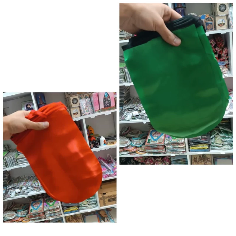 ریسه پارچه ای رنگی تک رنگ