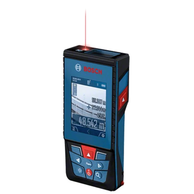 متر لیزری دوربین دار بوش مدل GLM 100-25C ( پردازنده لیلینویز آمریکا)