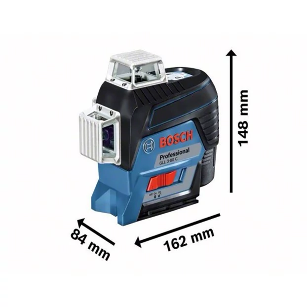 تراز لیزری خطی بوش مدل GLL 3-80 C . BM 1