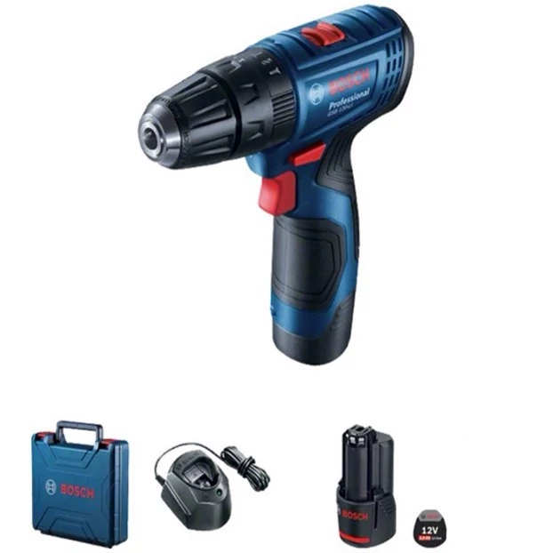 دریل پیچ گوشتی ضربه ای شارژی بوش مدل GSB 120-LI