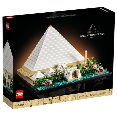 لگو سری آرکیتکچور مدل The Great Pyramid of Giza کد 21058