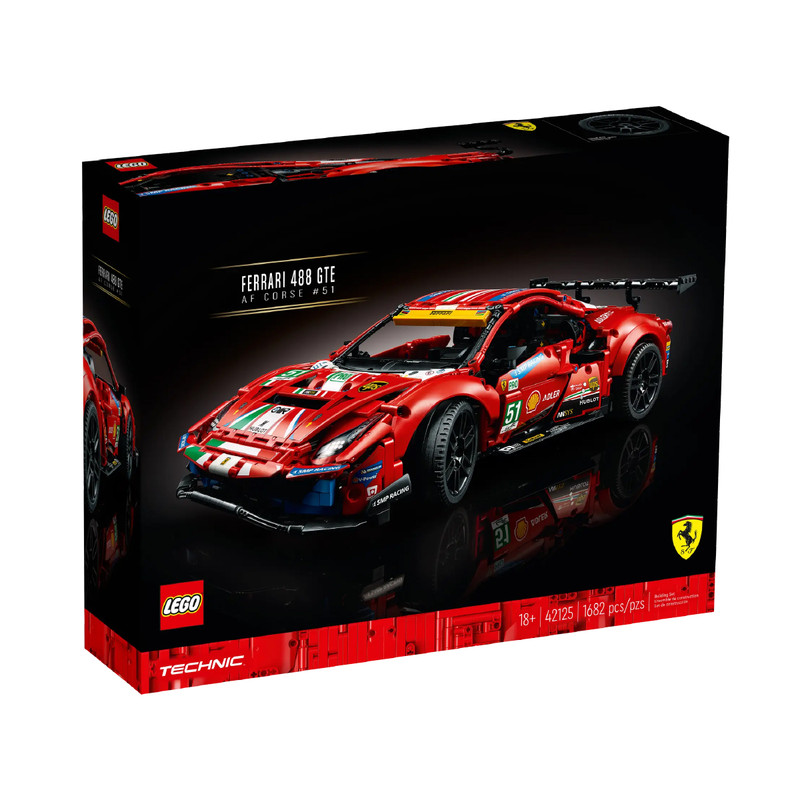 لگو سری تکنیک مدل Ferrari 488 GTE کد 42125