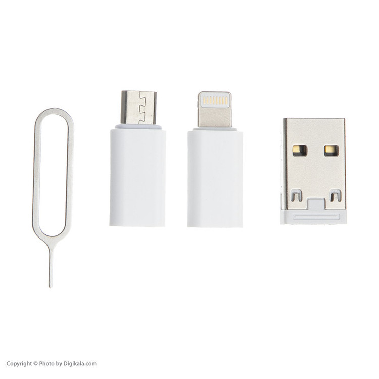 کابل تبدیل USB-C به USB-C / لایتنینگ / USB / micro USB تسکو مدل TCRA 1500 طول 0.22 متر