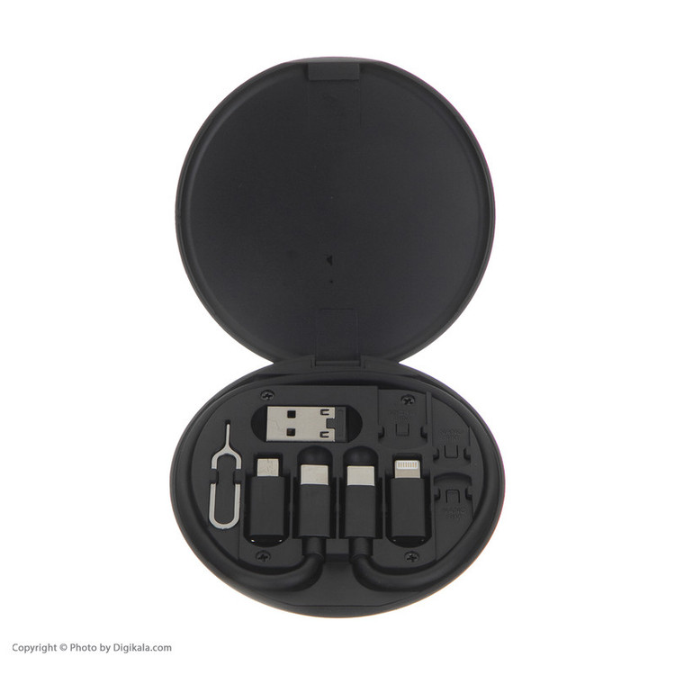 کابل تبدیل USB-C به USB-C / لایتنینگ / USB / micro USB تسکو مدل TCRA 1500 طول 0.22 متر