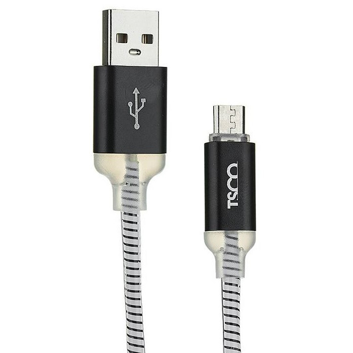 کابل تبدیل USB به microUSB تسکو مدل TC-71 طول 1 متر