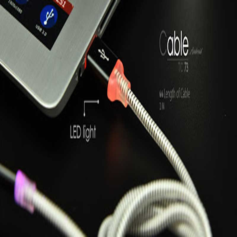 کابل تبدیل USB به microUSB تسکو مدل TC-71 طول 1 متر