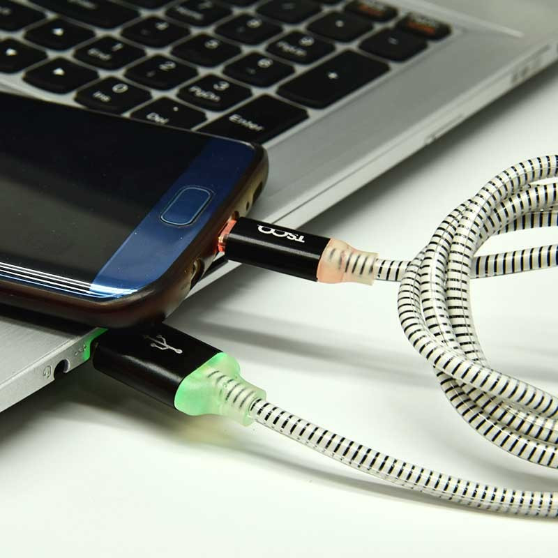 کابل تبدیل USB به microUSB تسکو مدل TC-71 طول 1 متر