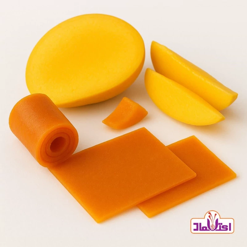لواشک انبه 500 گرمی اعتماد تازه و خوش طعم و ملس