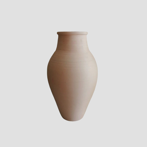 کوزه سفالی مدل خمره ای ساده