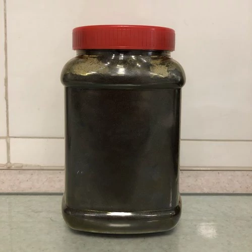 کلرید آهن 1 کیلو گرمی گرید صنعتی پودری Ferric chloride3  FeCl3 کلروفریک 3 ظرفیتی