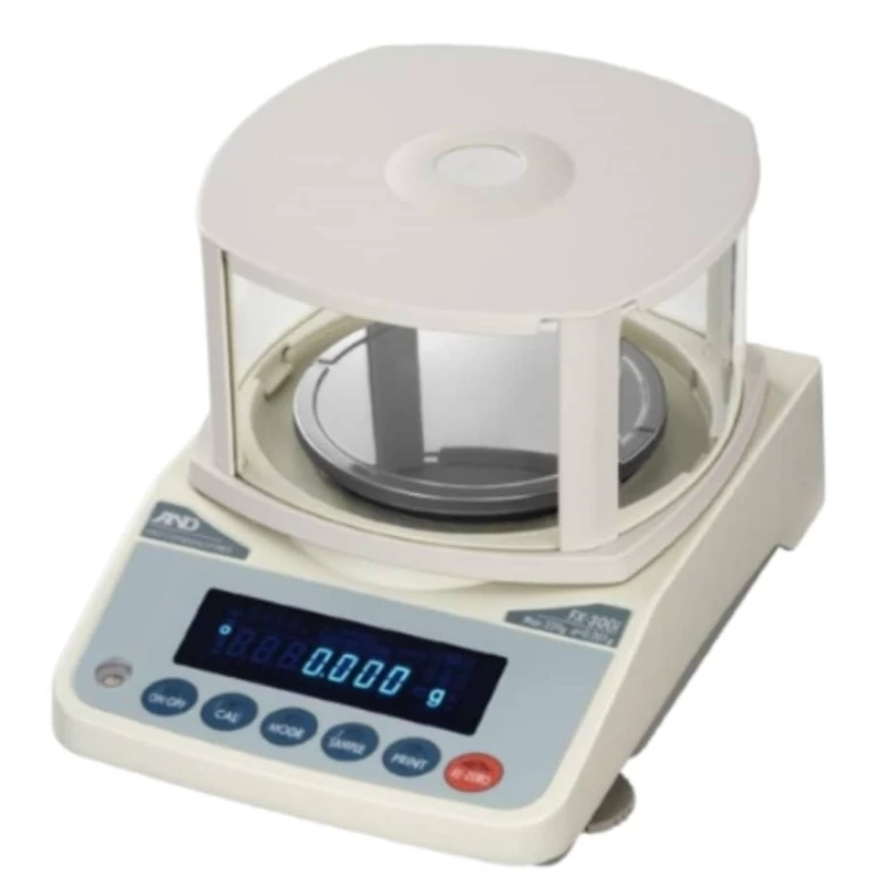 ترازو ژاپنی دقت یک هزارم تا 300 گرم مدل FX 300I H طلا زرگری آزمایشگاهی تحقیقاتی زعفران