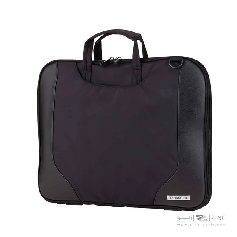 کیف دستی لپ تاپ15اینچ تنسر کد113 رنگBLACK