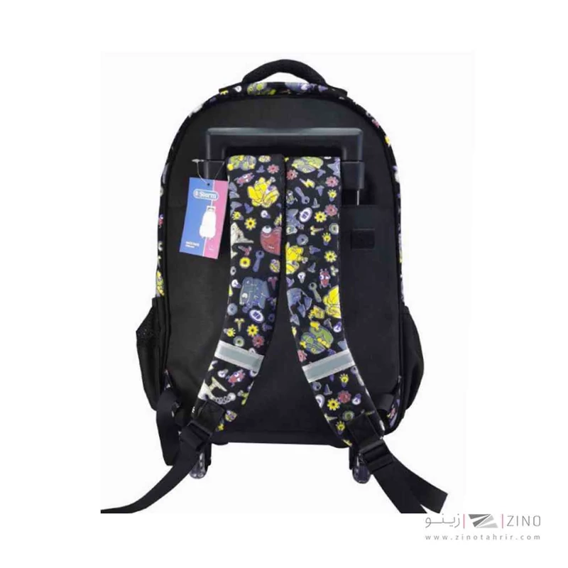 کوله پشتی چرخداراستورم طرح روبات کد900220